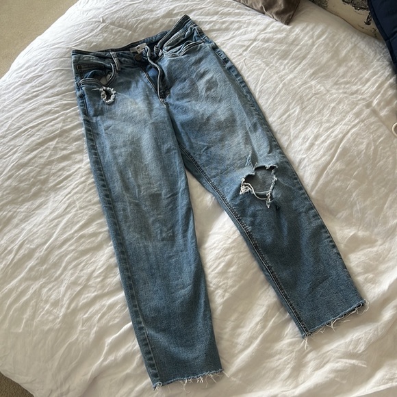 BP size 27 crop distressed jeans - Picture 2 of 4
